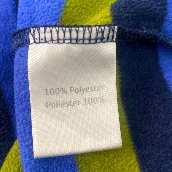 Hanna Andersson Stripe Pullover Fleece Sweater Sz 8 - Picture 5 of 8